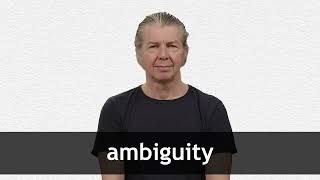 How to pronounce AMBIGUITY in American English [upl. by Rebhun]