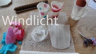 Tutorial Windlicht Filzquadrat [upl. by Atalayah658]