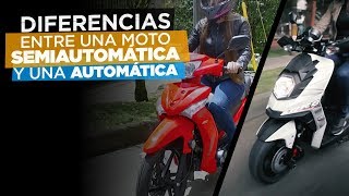 Diferencias Entre Motos Automáticas y Semiautomáticas [upl. by Brenza323]