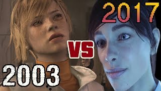 Mass Effect Andromeda FACIAL ANIMATIONS 2017 VS 2003 [upl. by Orpheus]