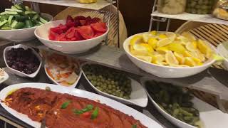 Anwar Al Madinah Movenpick Hotel Breakfast Buffet December 2023 [upl. by Reniti833]