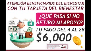 ¿Es necesario retirar todo el dinero de mi Tarjeta del Bienestar [upl. by Otreblig]