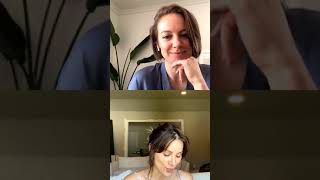 Danielle Savre and Stefania Spampinato IG live 11062020 [upl. by Cired834]