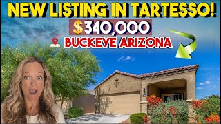 Tour This Beautiful Home in Tartesso Buckeye AZ  Arizona Real Estate [upl. by Ellesor]