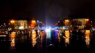 Paris  Triumphal arch at night [upl. by Vassar]