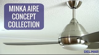 Minka Aire Concept Ceiling Fan Collection [upl. by Ylesara]