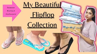 MyPreety FootwearCollectionPart1High Heel Flipflops Nakhat Khanam [upl. by Eednar]