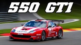 Ferrari 550 GTS Maranello GT1  incl idle amp revving Spa 2017 [upl. by Capp219]