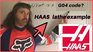 HAAS CNC  G04 explained for beginnersprogram example [upl. by Einnaffit166]