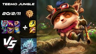 JUNGLE Teemo vs Viego  EU Grandmaster Patch 1420 [upl. by Aggy]