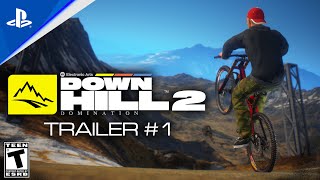 Downhill Domination 2  Gameplay Trailer  PS5 [upl. by Berlin]