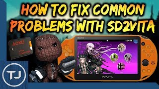 How To Fix Common Problems With SD2Vita [upl. by Olegnaid]