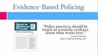 Module 1 EvidenceBased Policing  DEFINITIONS [upl. by Daukas971]