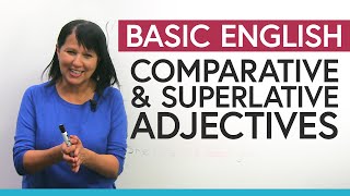 Comparative amp Superlative Adjectives in English Complete Guide [upl. by Gottuard]