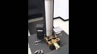 Broaching Machine for Impact Testing Samples [upl. by Nicholl393]