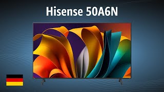 Fernseher Hisense 50A6N  TEST  Deutsch [upl. by Jeroma]