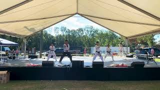 2024 Hoschton GA Fall Festival Victorious Martial Arts Taekwondo Demo [upl. by Selway254]