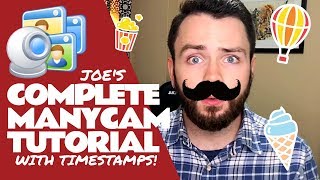 Joes Complete ManyCam Tutorial [upl. by Woodford]