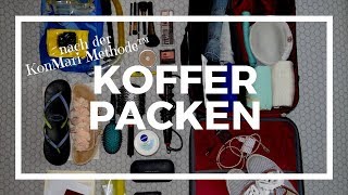 Koffer packen nach KonMariMethode™  Handgepäck [upl. by Atazroglam]