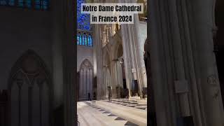 855year old Notre Dame Cathedral in Paris 🇫🇷Took 5 years to restore after the fire in 2019 ⛪️ [upl. by Neibart285]