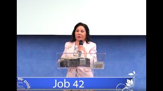 Étude Biblique  Job 42  Sœur María Luisa Piraquive  13 novembre 2016 [upl. by Akiaki]