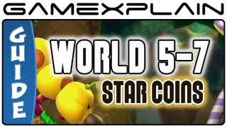 New Super Mario Bros U  Soda Jungle7 Wiggler Stampede Star Coins Guide amp Walkthrough [upl. by Einnod576]