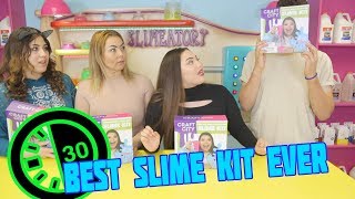 Testing Karina Garcias New Slime Kit TIMED   Messy Challenge [upl. by Diego]