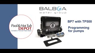 Balboa BP7 TP500 Programming [upl. by Wandy839]