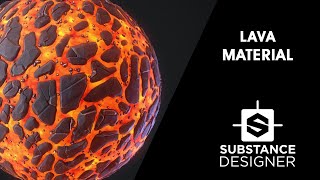 Substance Designer  Lava Material [upl. by Huntley521]