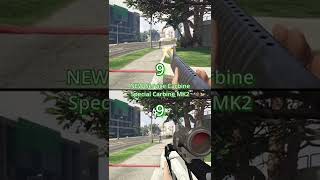 Service carbine VS Special carbine MK2 gta online [upl. by Euqram]