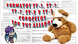 👌FORMATO ST7 IMSS ✅ Formato ST3 ST2 ST9 y ST8 Riesgo de Trabajo ST7 editable [upl. by Ennadroj300]