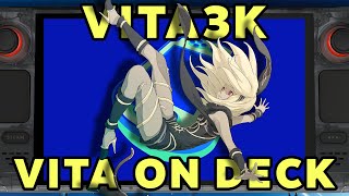 「Vita3K is EVEN BETTER on the Steam Deck」 [upl. by Arutek738]