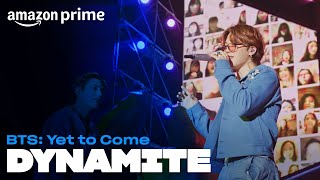 BTS Yet To Come  Dynamite  Amazon Prime [upl. by Goth]