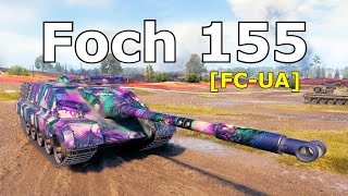 World of Tanks AMX 50 Foch 155  7 Kills 118K Damage [upl. by Semele44]