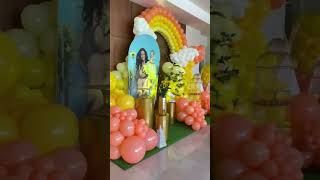 Birthday decorations  balloon decoration birthday balloon decoration shorts youtube music [upl. by Dennis]