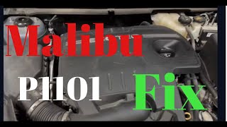 CHEVY MALIBU P1101 TROUBLE CODE EASY FIX [upl. by Fanning]