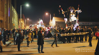 Hobarts Ogohogoh  the Procession and the Burning  University of Tasmania [upl. by Aseuqram]