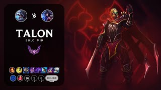 Talon Mid vs Ahri  EUW Master Patch 141 [upl. by Adallard]