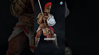 Top 5 Most Famous Gladiators in Ancient Rome shorts [upl. by Aramen]