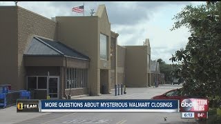 More questions about mysterious Walmart closings [upl. by Natty]