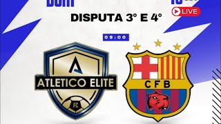 3x4 Final  Atlético elite FC 🆚 Família Barcelona Zulmira Botequim [upl. by Udale]