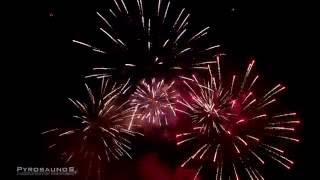 STAUSEE IN FLAMMEN 2016  FEUERWERK 1  STAUSEE KLEBRA [upl. by Ynoffit487]