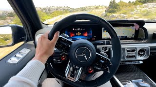 NEW 2025 Mercedes G63 AMG  Full Drive V8 G WAGON Review Interior Exterior Review [upl. by Ahsinuq]