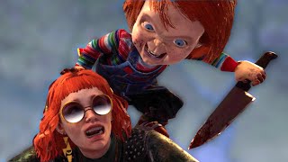 My first time playing Chucky amp against him  Dead by Daylight PTB [upl. by Ynes]