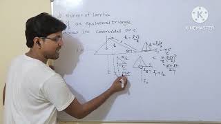 Moment of Inertia of An Equilateral Triangle about its centroidal axis [upl. by Anitteb725]