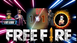 SAMIM GAMER VS SAMIM GAMER 1VS1 😈👑 FREEFIRE NOIDA 👑👑 [upl. by Alledi560]