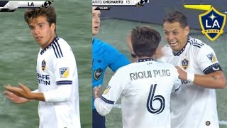 Riqui Puig 1st LA Galaxy Assist Highlights 28082022 [upl. by Soph]