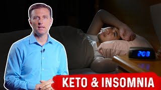 Insomnia on Keto Explained By DrBerg [upl. by Akinhoj]