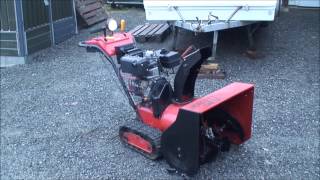 Norlett diesel 10 27 T snøfreser  snowblower [upl. by Aeila540]