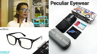 Peculiar Eyewear honest review unboxing  Anti radiation glasses in shopee Legit eyeglassesreviews [upl. by Reinold]